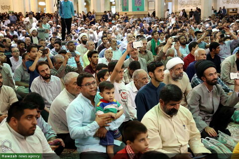 تصویری رپورٹ| حرم مطهر حضرت فاطمه معصومہ(سلام الله علیها) میں جشن عید غدیر خم منعقد