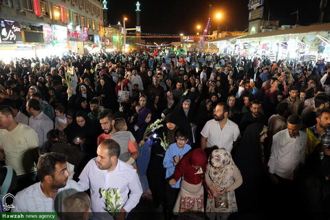 مراسم جشن غدیر در حرم مطهر حضرت فاطمه معصومه(سلام الله علیها)