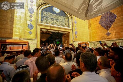 إحياء ذكرى عيد الغدير الأغر في حرم الإمام أمير المؤمنين (ع) بالنجف