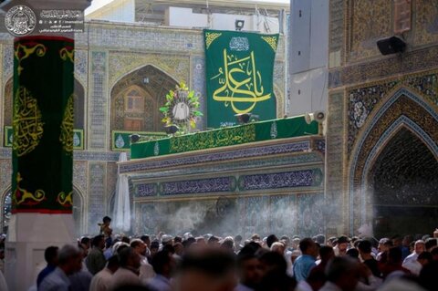 إحياء ذكرى عيد الغدير الأغر في حرم الإمام أمير المؤمنين (ع) بالنجف