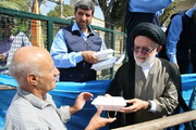 تصویری رپورٹ|شیراز میں عید غدیر کی مناسبت سے حرم سید علاءالدین حسین میں 9ہزار نذری کھانوں کی تقسیم