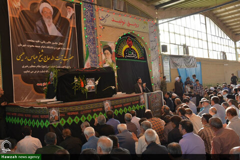 تصاویر مراسم تشییع و خاکسپاری امام جمعه خمینی شهر