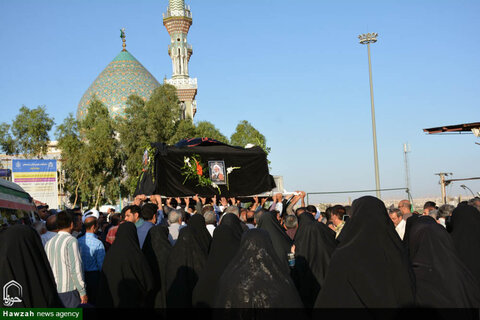 تصاویر مراسم تشییع و خاکسپاری امام جمعه خمینی شهر