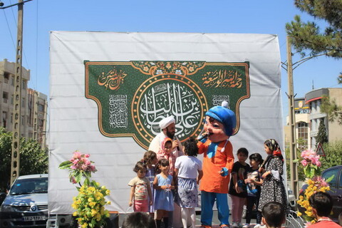 تصاویر شما/ مراسم جشن و برپایی ایستگاه صلواتی توسط نوجوانان مسجد جامع امام علی(ع) شهران در ایام غدیر