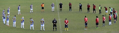 مسابقه فوتبال دوستانه بین دو تیم اداره پلیس و جامعه اسلامی در نیوزیلند