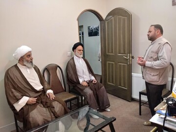 بازدید استاد دروس خارج حوزه علمیه نجف از رسانه رسمی حوزه