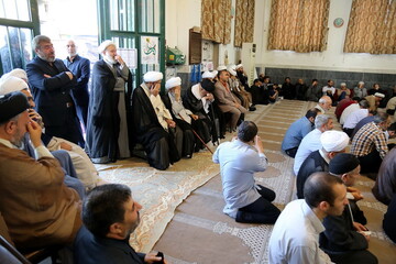 تصاویر/ مراسم چهلم مرحوم شیخ محمود واعظی اردبیلی در قم