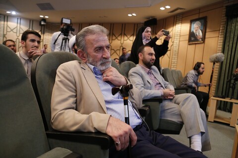 تصاویر/ نشست تخصصی «حسین (ع) در اندیشه مسیحیت»-دانشگاه امام صادق(ع) با حضور مالخار، کشیش گرجستانی