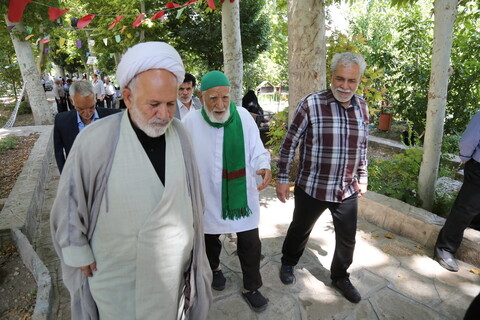 تصاویر/ سومین گردهمایی بازنشستگان مرکز مدیریت حوزه های علمیه در اردوگاه ملاصدرای شهر کهک قم