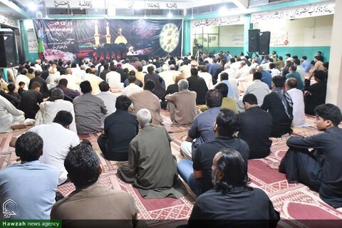 تصویری رپورٹ| اسلام آباد، شکریال امام بارگاہ میں عشرہ محرم الحرام کی پہلی مجلس عزاء منعقد