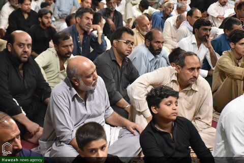 تصویری رپورٹ| اسلام آباد، شکریال امام بارگاہ میں عشرہ محرم الحرام کی پہلی مجلس عزاء منعقد