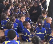 ویڈیو/ افریقی ملک تانزانیا میں "بچوں" کی عزاداری امام حسین (ع)