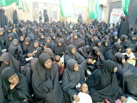 تصاویر/ مراسم عزاداری ابا عبدالله الحسین(ع) در شهر فنتوا نیجیریه
