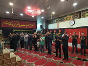 بالصور/ مراسم العزاء الحسيني في مركز أهل البيت (ع) بلجيكا
