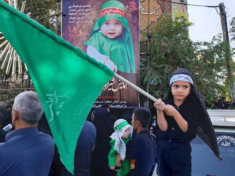 تصاویر/ همایش شیرخوارگان حسینی کاشان