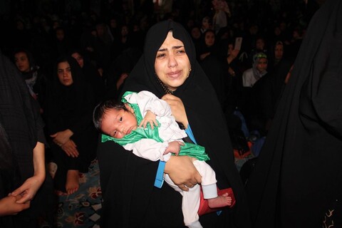 تصاویر/ اجتماع شیرخوارگان حسینی در یزد