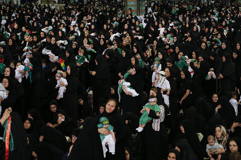 اجتماع شیرخوارگان حسینی در مصلای تهران