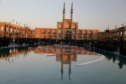 فیلم| تریبون آزاد رأی اولی ها در قلب تاریخی شهر یزد