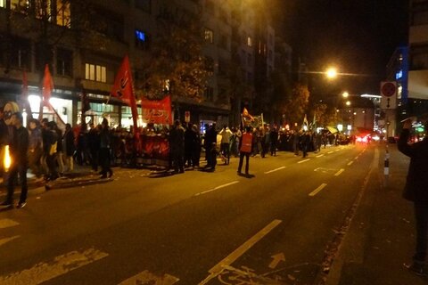 راهپیمایی شام غریبان حسینی در سوئیس