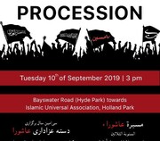 30th Annual Ashura march to be held in London Tuesday September 10