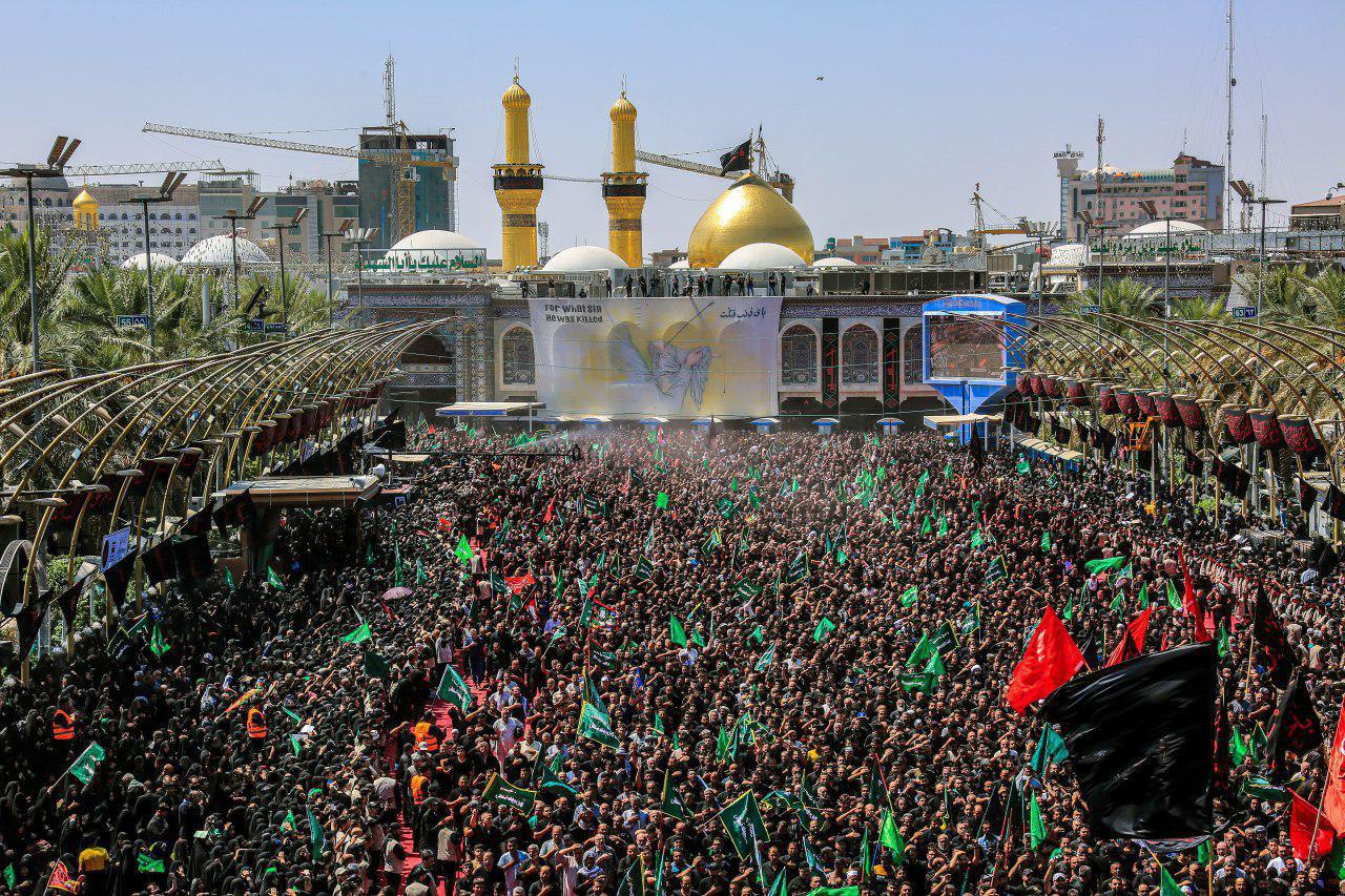 کربلا غرق در سوگ و ماتم حسین(ع) +تصاویر