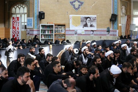تصاویر/ مراسم مقتل‌خوانی در مدرسه علمیه معصومیه(س)