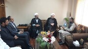 رئیس دانشگاه مذاهب اسلامی با رئیس شورای ایدئولوژی اسلامی پاکستان  دیدار کرد