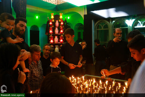 مراسم سنتی چهل منبر همزمان با شام غریبان امام حسین در اصفهان