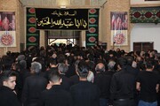 تصاویر/ صدمین سال تجمع هیئات مذهبی روز ۱۳ محرم در مسجد ملااسماعیل یزد با میزبانی روحانیون