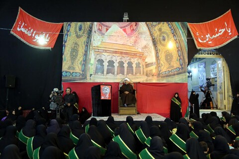تصاویر/ همایش رهروان زینبی در امامزاده موسی مبرقع(ع)