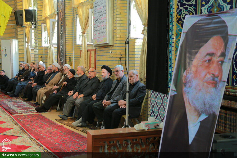 تصاویر/ حضور آیت الله اعرافی در مراسم بزرگداشت شهید مدنی در تبریز