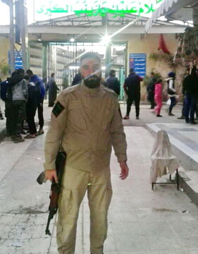 روحانی همدانی جانباز مدافع حرم به دیار باقی شتافت