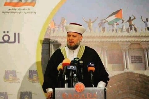 شیخ محمد الموعد سخنگوی شورای علمای فلسطین