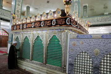 حضور نماینده ولی‌فقیه در هندوستان در آستان علی بن مهزیار اهوازی