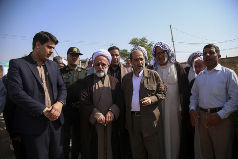 تصاویر/ سفر نماینده ولی فقیه در هندوستان به خوزستان