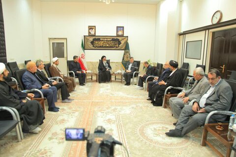 آیت‌الله سید محمد سعیدی در دیدار سعد جواد قندیل، سفیر عراق در ایران