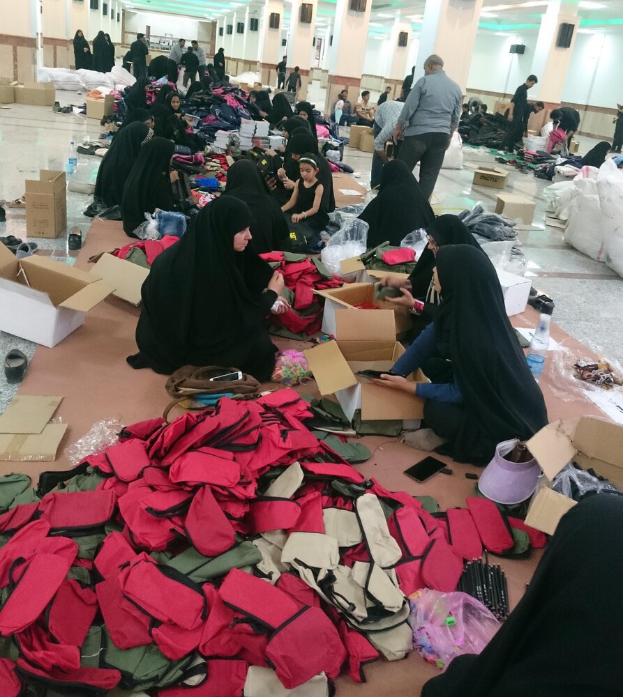  پویش «مردمِ همدل» به داد دانش آموزان مناطق محروم رسید+ عکس