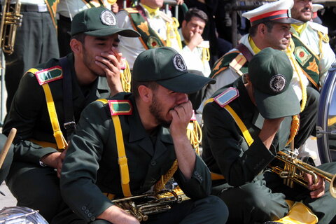 تصاویر/ رژه متفاوت نیروهای مسلح در همدان