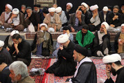 بالصور/ إقامة مجالس العزاء في ذكرى استشهاد الإمام زين العابدين (ع) في بيوت مراجع الدين بقم المقدسة