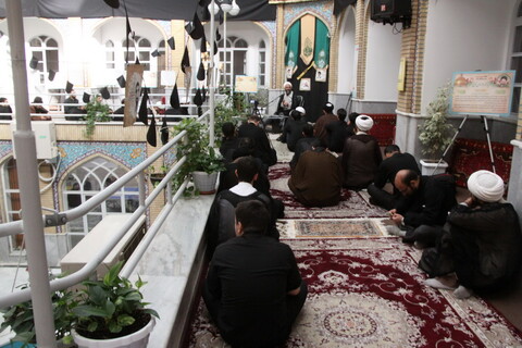 تصاویر/ مراسم بزرگداشت شهدای دفاع مقدس در موسسه فقهی امام حسین(ع)