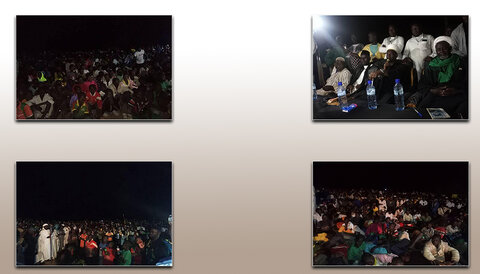 مجلس عزاء تقيمه العتبة الحسينية بمدينة (بوبوديولاسو) في جمهورية بوركينا يشهد حضور اكثر من (5000) شخص