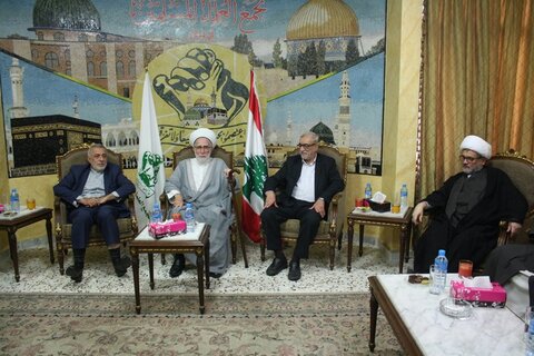 دیدار هیئت مجمع تقریب مذاهب با تجمع علمای مسلمان لبنان