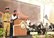 تصاویر/ مراسم یوم الحسین در دانشگاه کراچی