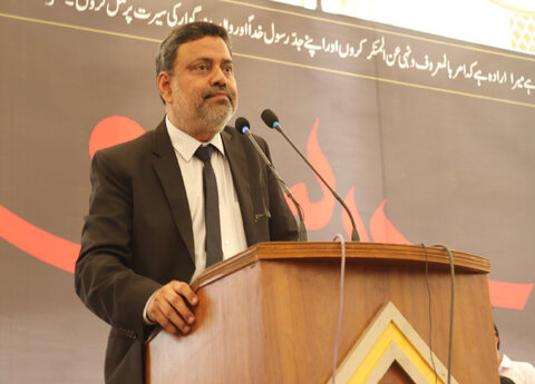 مراسم یوم الحسین در دانشگاه کراچی