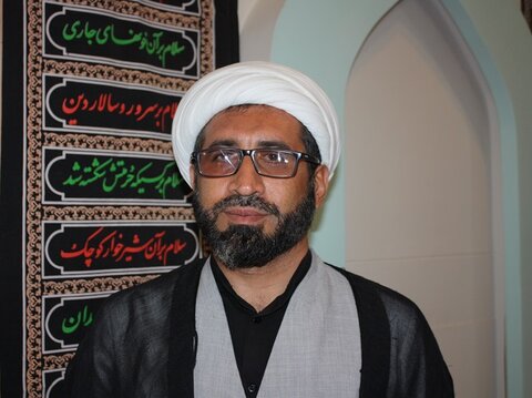 حجت الاسلام مختار سلیمانی مدیر مدرسه علمیه حافظین قرآن کرمانشاه
