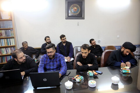 تصاویر/ نشست خبری مسئول دبیرخانه مبلغین اربعین در خبرگزاری حوزه
