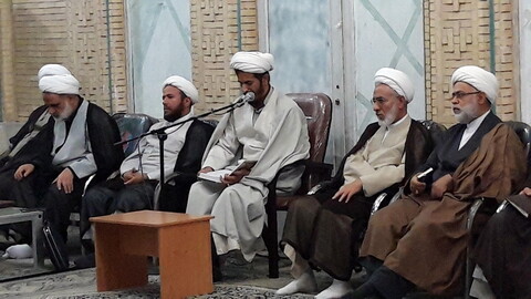 تصاویر/ نشست صمیمی مسئولان حوزه کرمان با طلاب مدرسه علمیه ابراهیمیه