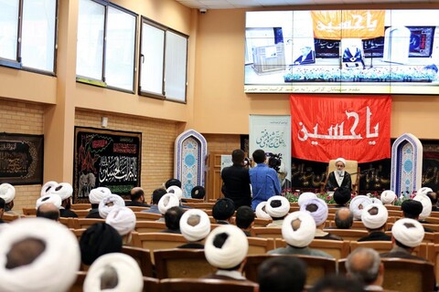 تصاویر/ مراسم گرامیداشت مرحوم حاج شیخ هادی فقهی در دارالقرآن علامه طباطبایی