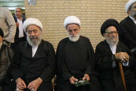 تصاویر/ مراسم بزرگداشت مرحوم عبدالرضا روحانی قوچانی نماینده آیت الله العظمی سیستانی