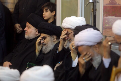 تصاویر/ مراسم بزرگداشت مرحوم عبدالرضا روحانی قوچانی نماینده آیت الله العظمی سیستانی